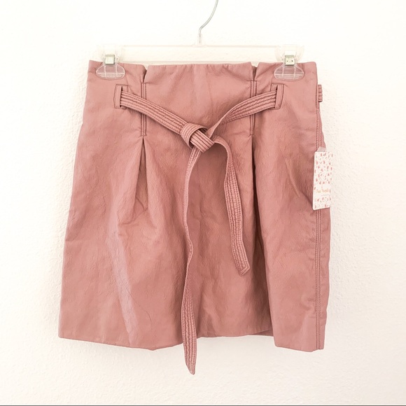 Free People Payton Paperbag Mini Skirt - Picture 3 of 11